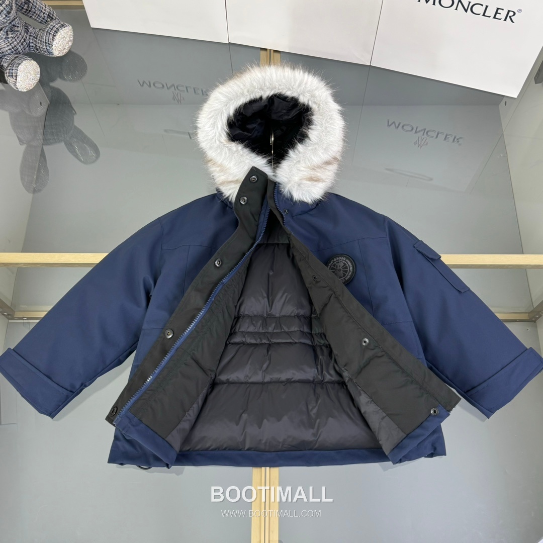 Balenciaga Navy Fur Trim Down Parka Down Navy 발렌시아가 네이비 퍼 트림 다운 파카 다운 네이비 11