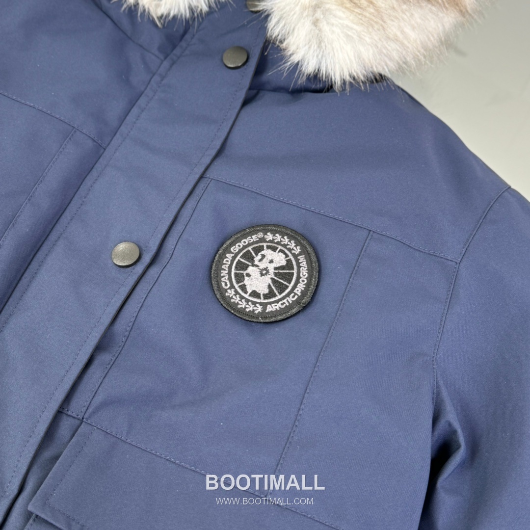 Balenciaga Navy Fur Trim Down Parka Down Navy 발렌시아가 네이비 퍼 트림 다운 파카 다운 네이비 14