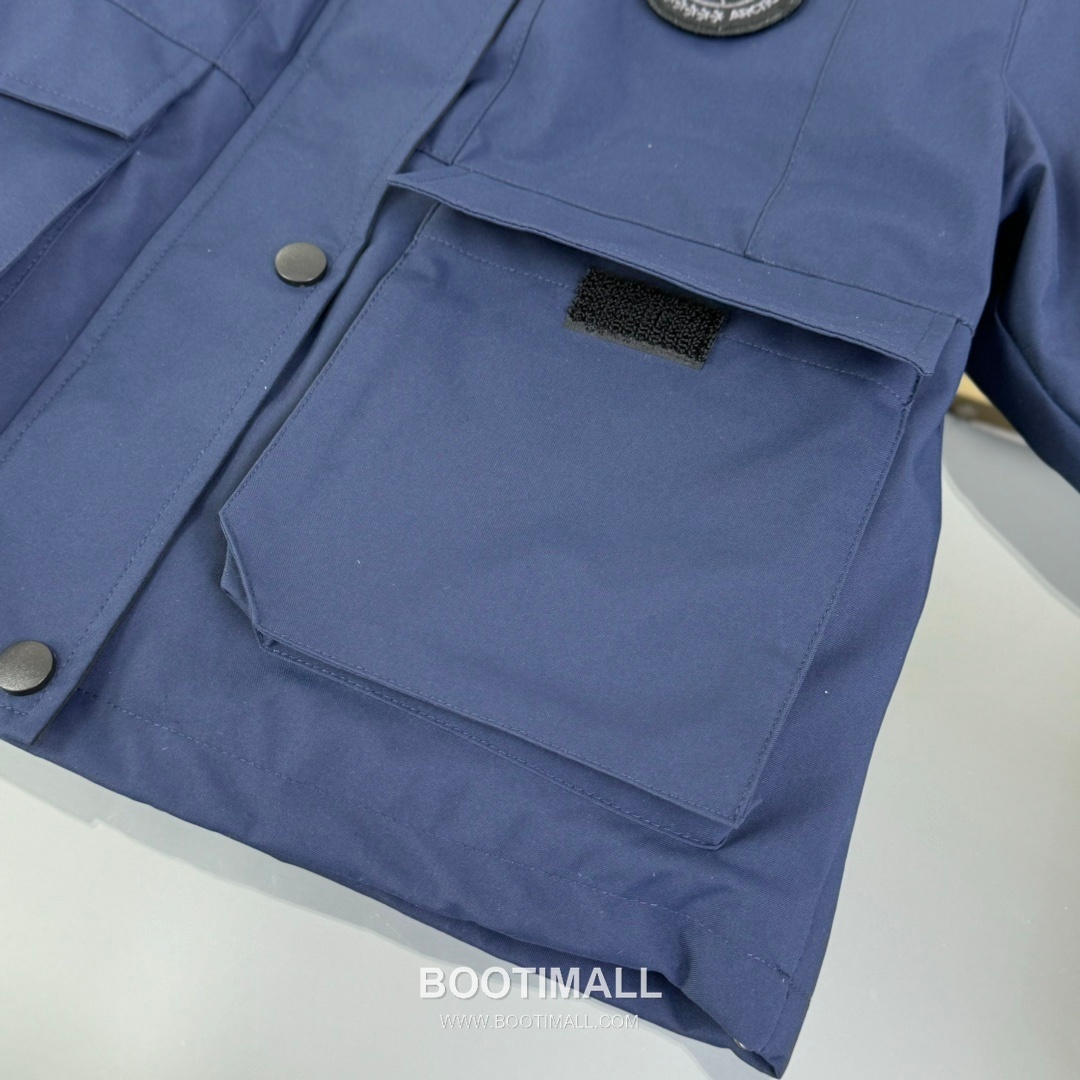 Balenciaga Navy Fur Trim Down Parka Down Navy 발렌시아가 네이비 퍼 트림 다운 파카 다운 네이비 15