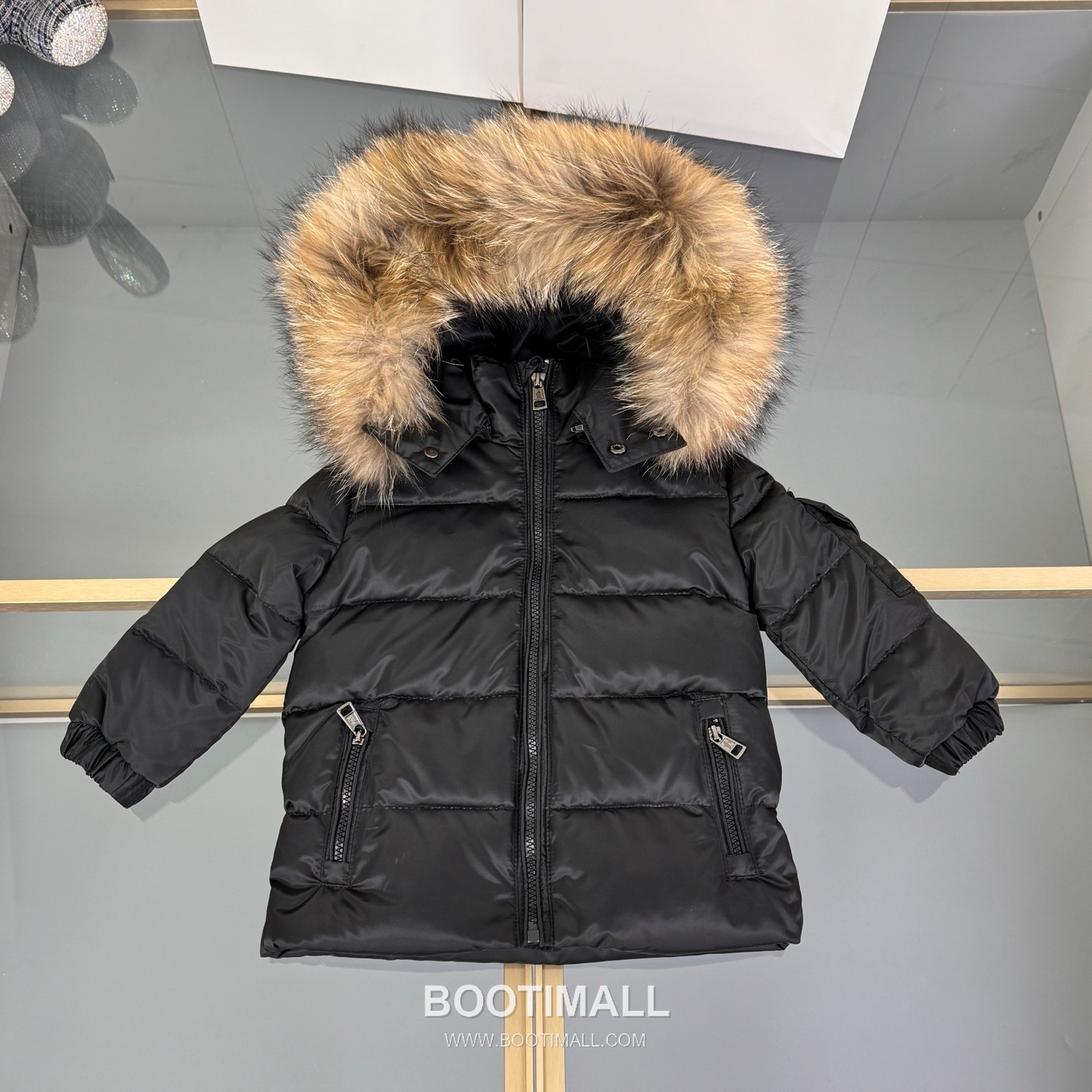 Balenciaga Raccoon Trim Padded Set Cotton Coat 발렌시아가 라쿤 퍼 패딩 세트 코튼 코트 3