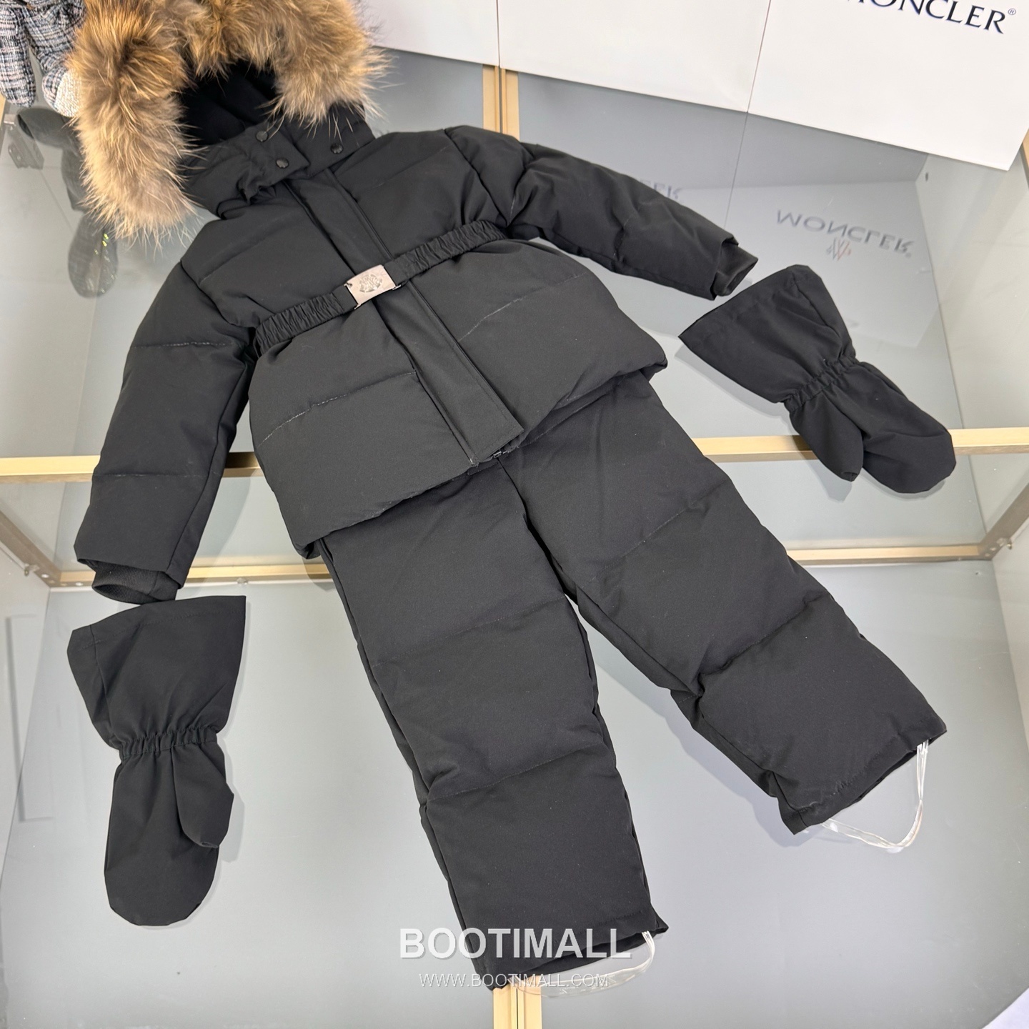 Balenciaga Raccoon Trim Padded Set Cotton Coat 발렌시아가 라쿤 퍼 패딩 세트 코튼 코트 2