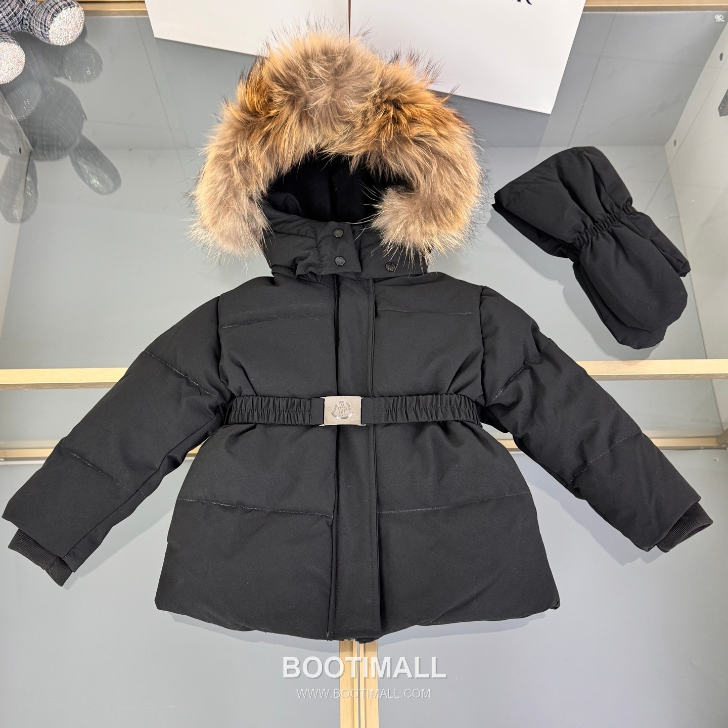 Balenciaga Raccoon Trim Padded Set Cotton Coat 발렌시아가 라쿤 퍼 패딩 세트 코튼 코트 3