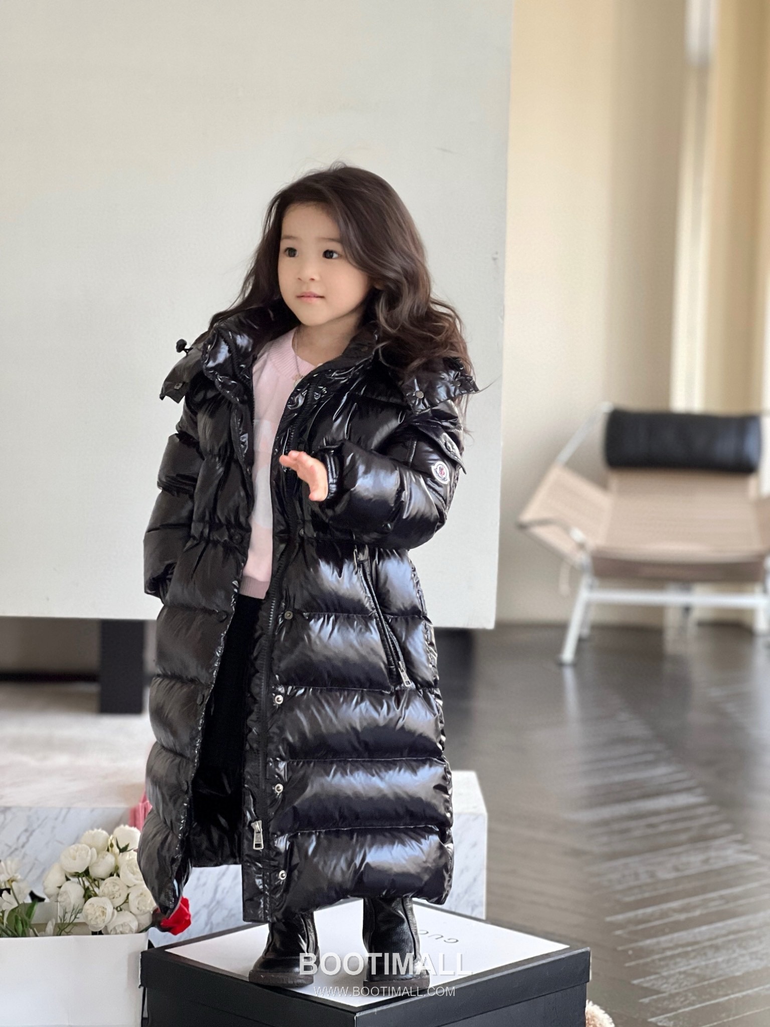 Balenciaga Cavettaz Long Down White Down Coat 발렌시아가 카베타즈 롱 다운 화이트 다운 코트 1