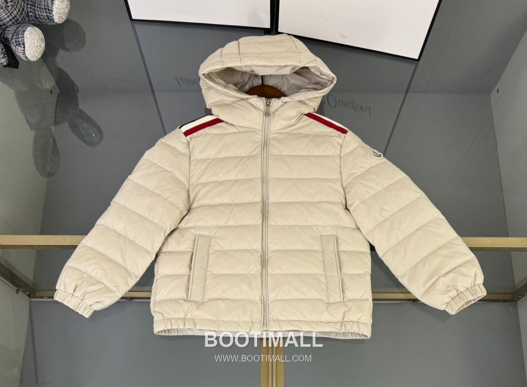 Balenciaga Kids Hooded Down Down Beige Jacket 발렌시아가 키즈 후드 다운 다운 베이지 자켓 9