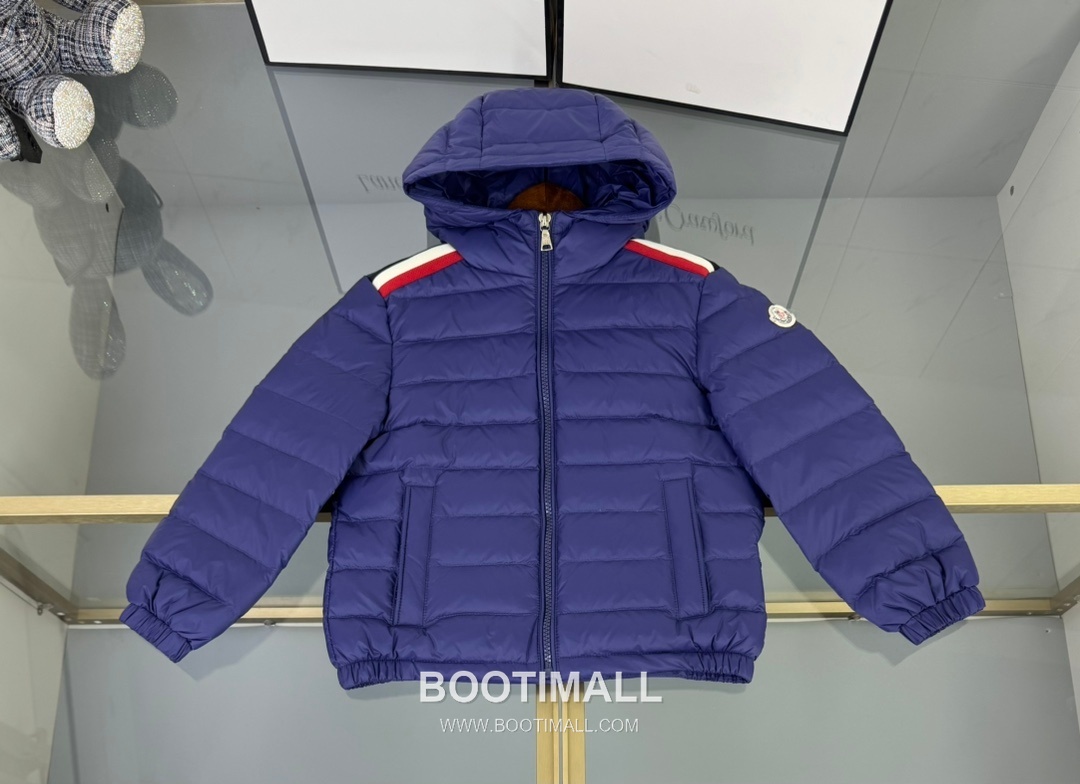 Balenciaga Kids Hooded Down Duck Down Blue Down Jacket 발렌시아가 키즈 후드 다운 덕다운 블루 다운 재킷 7