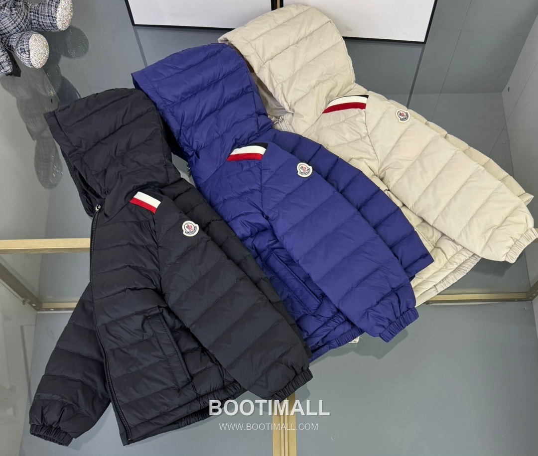 Balenciaga Kids Hooded Down Duck Down Blue Down Jacket 발렌시아가 키즈 후드 다운 덕다운 블루 다운 재킷 8