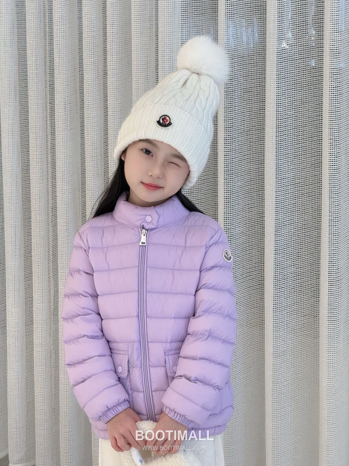 Balenciaga Light Down Kids Duck Down Purple Down Jacket 발렌시아가 라이트 다운 키즈 덕다운 퍼플 다운 재킷 1