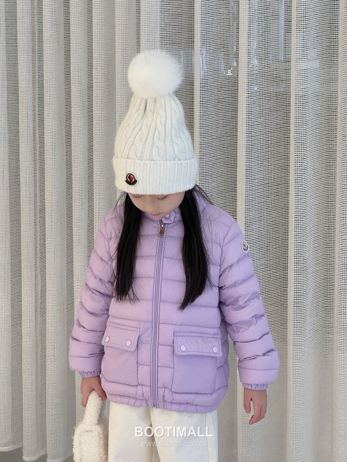 Balenciaga Light Down Kids Duck Down Purple Down Jacket 발렌시아가 라이트 다운 키즈 덕다운 퍼플 다운 재킷 3