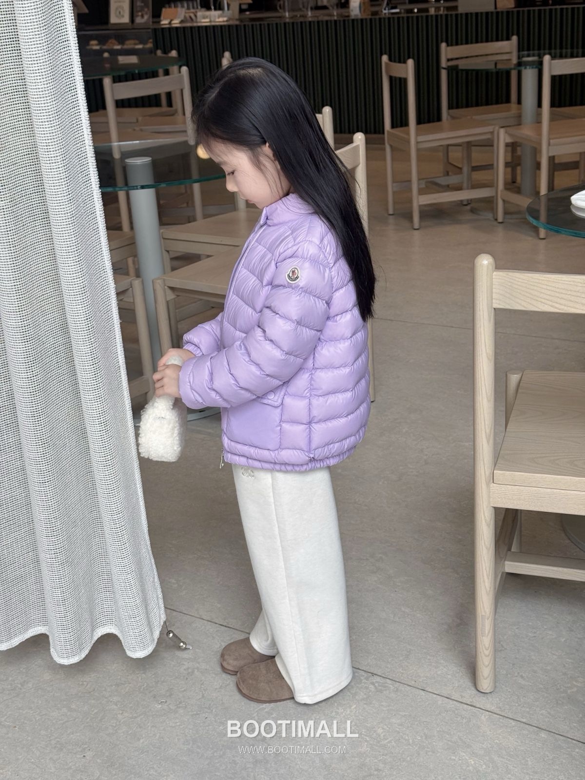 Balenciaga Light Down Kids Duck Down Purple Down Jacket 발렌시아가 라이트 다운 키즈 덕다운 퍼플 다운 재킷 4