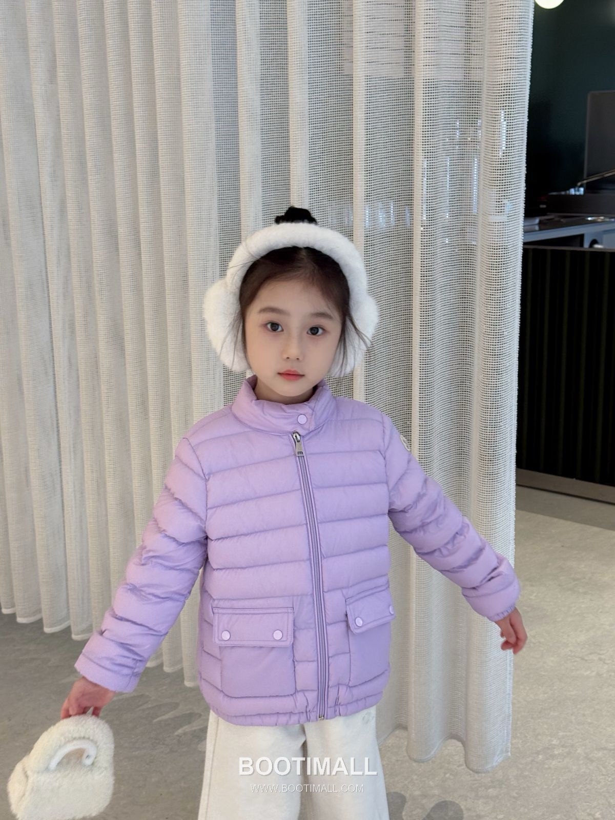 Balenciaga Light Down Kids Duck Down Purple Down Jacket 발렌시아가 라이트 다운 키즈 덕다운 퍼플 다운 재킷 5