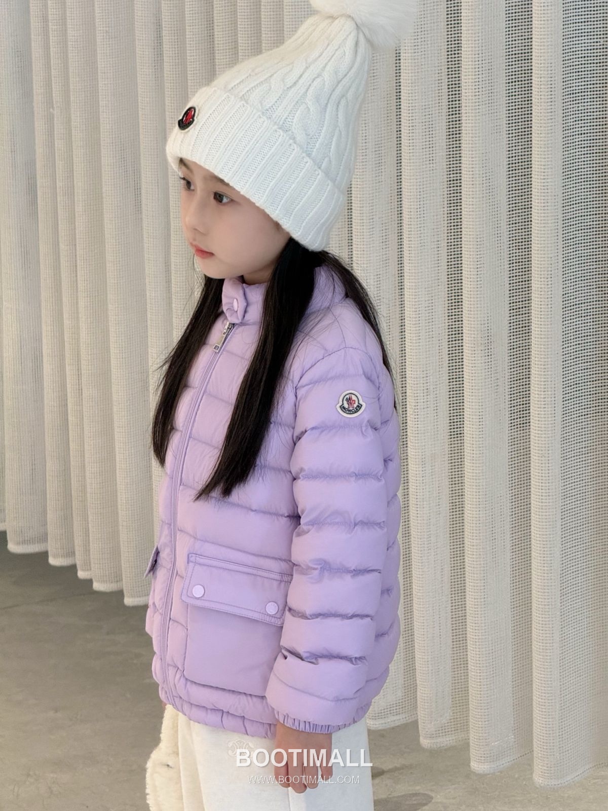 Balenciaga Light Down Kids Duck Down Purple Down Jacket 발렌시아가 라이트 다운 키즈 덕다운 퍼플 다운 재킷 6