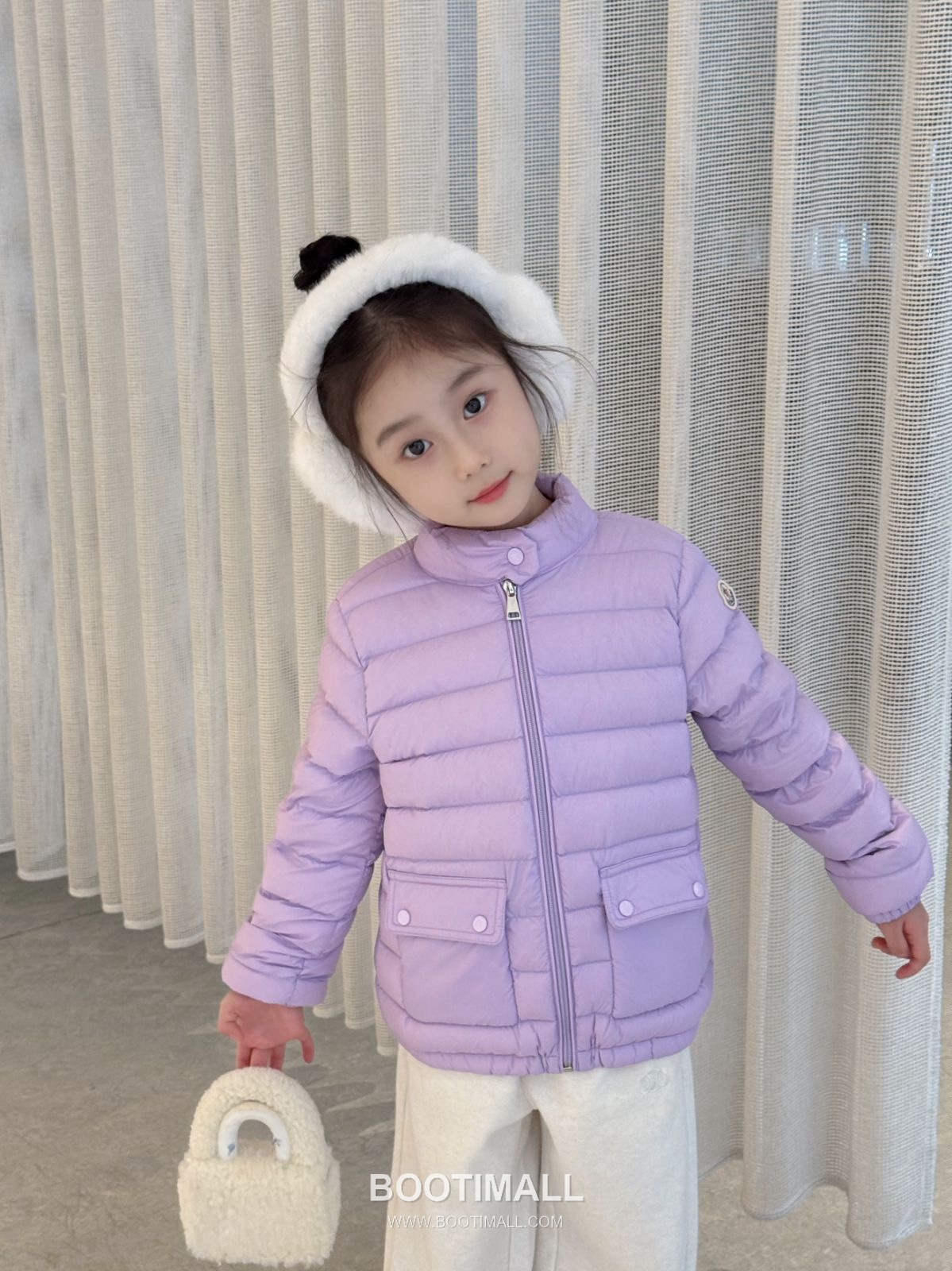 Balenciaga Light Down Kids Duck Down Purple Down Jacket 발렌시아가 라이트 다운 키즈 덕다운 퍼플 다운 재킷 8
