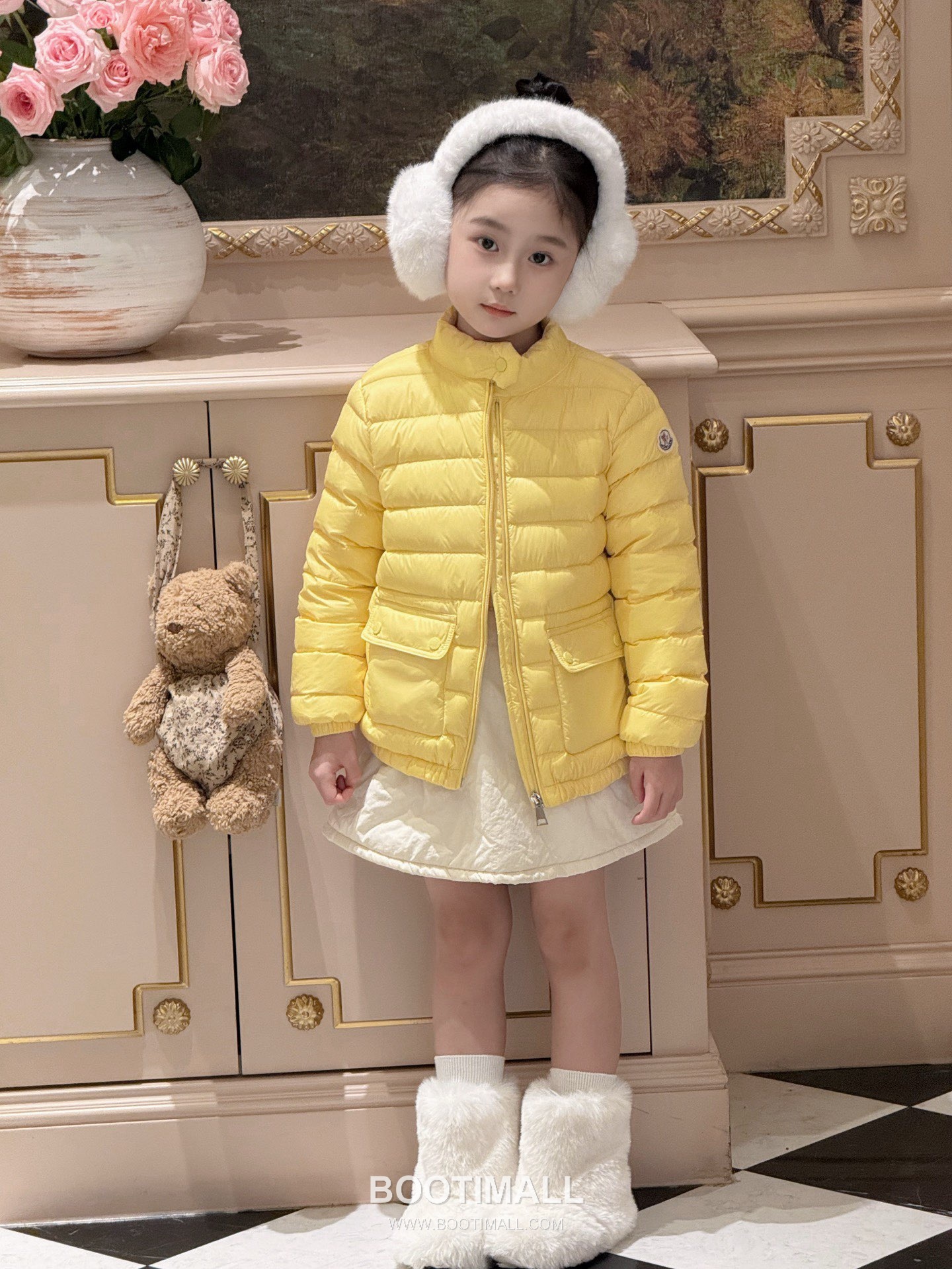 Balenciaga Light Down Puffer Duck Down Yellow Down Jacket 발렌시아가 라이트 다운 퍼퍼 덕다운 옐로우 다운 재킷 1