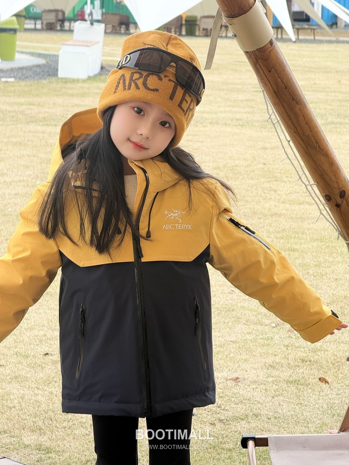 Arc'teryx Kids Hooded Down Yellow Down Jacket 아크테릭스 키즈 후드 다운 옐로우 다운 재킷 5