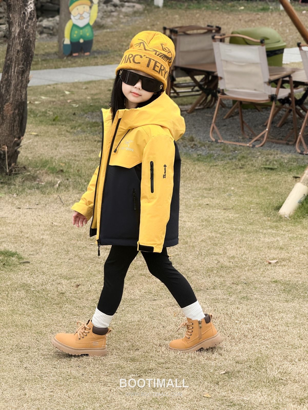 Arc'teryx Kids Hooded Down Yellow Down Jacket 아크테릭스 키즈 후드 다운 옐로우 다운 재킷 7