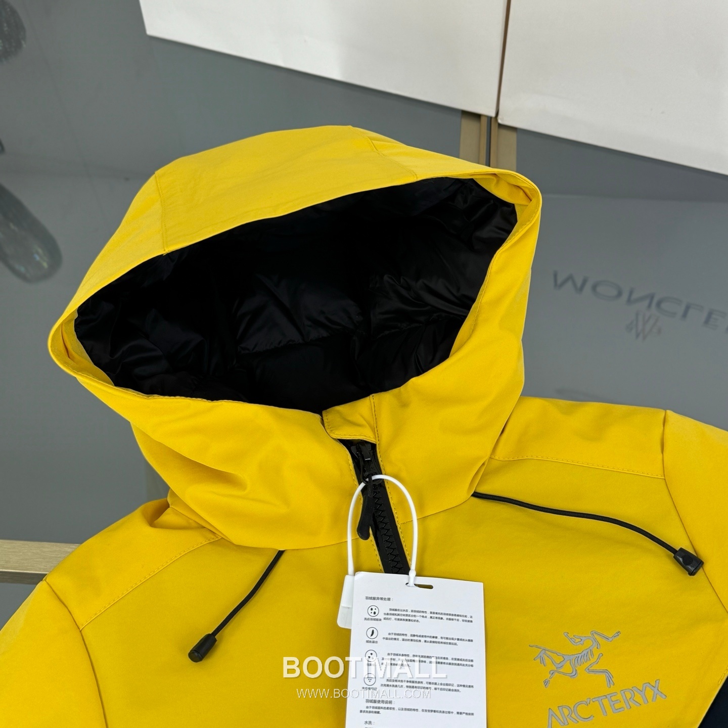 Arc'teryx Kids Hooded Down Yellow Down Jacket 아크테릭스 키즈 후드 다운 옐로우 다운 재킷 13