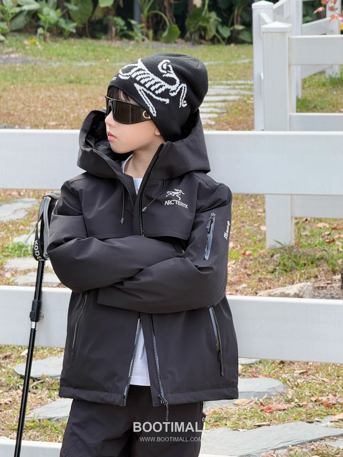 Arc'teryx Kids Hooded Down Yellow Down Jacket 아크테릭스 키즈 후드 다운 옐로우 다운 재킷 1