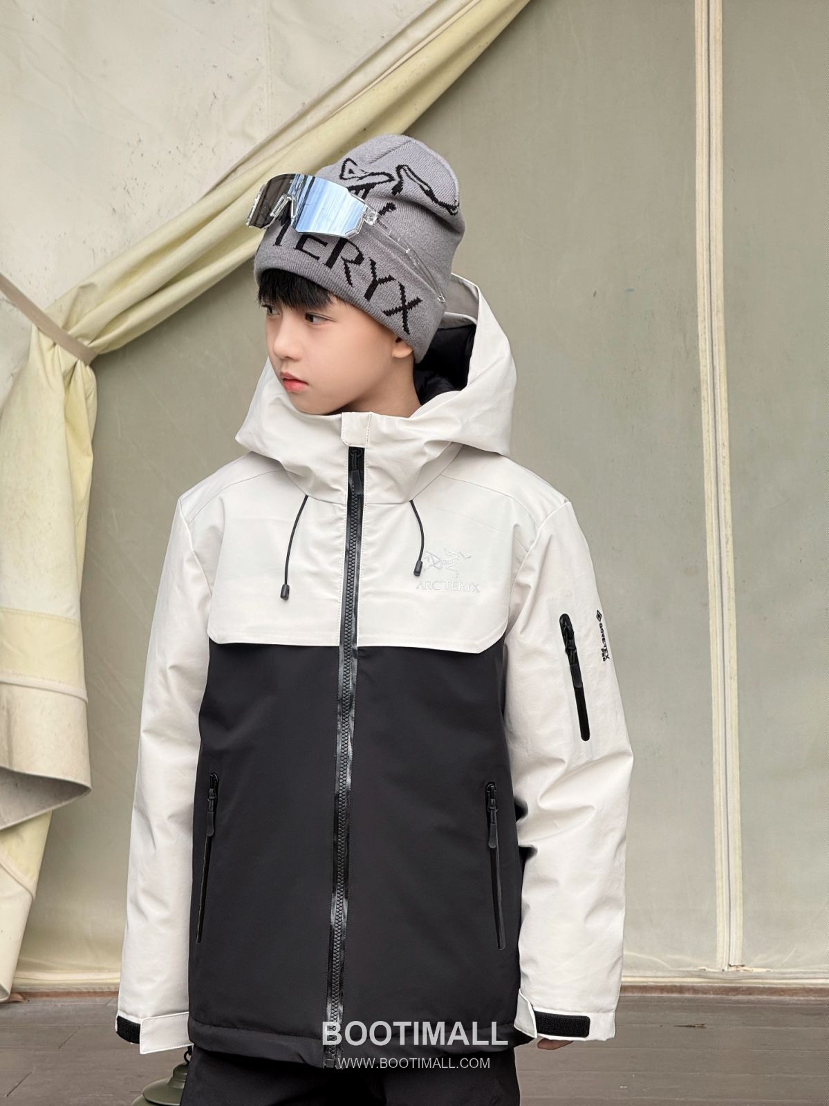 Arc'teryx Kids Hooded Down Yellow Down Jacket 아크테릭스 키즈 후드 다운 옐로우 다운 재킷 9