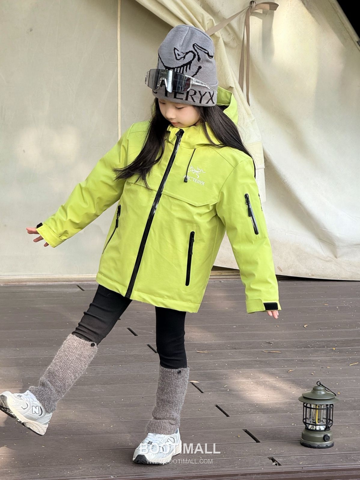 Arc'teryx Kids Hooded Down Green Jacket 아크테릭스 키즈 후드 다운 그린 자켓 3