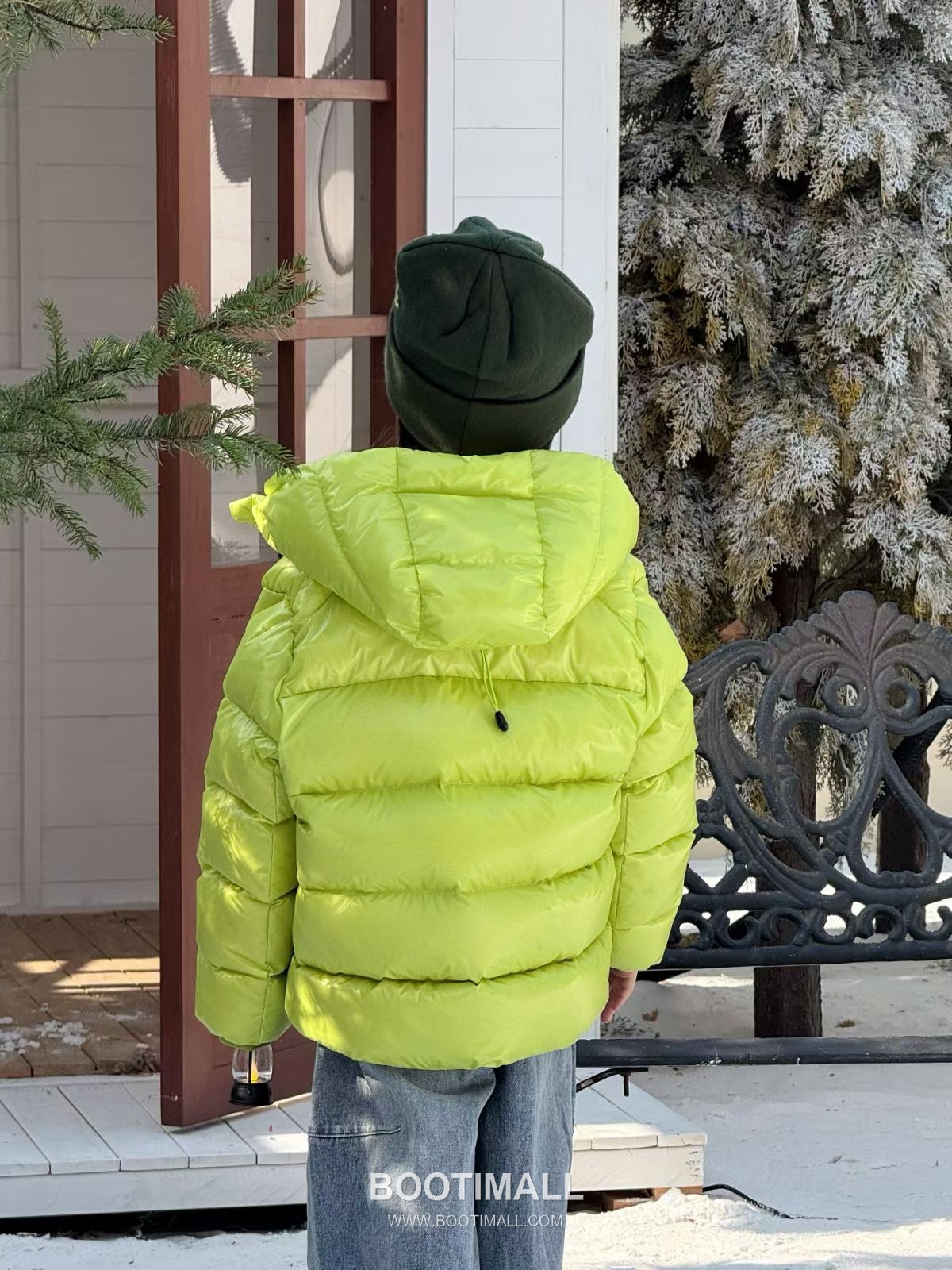 Kailas Short Down Hoodie Green Down Jacket 카일라스 숏 다운 후디 그린 다운 재킷 9