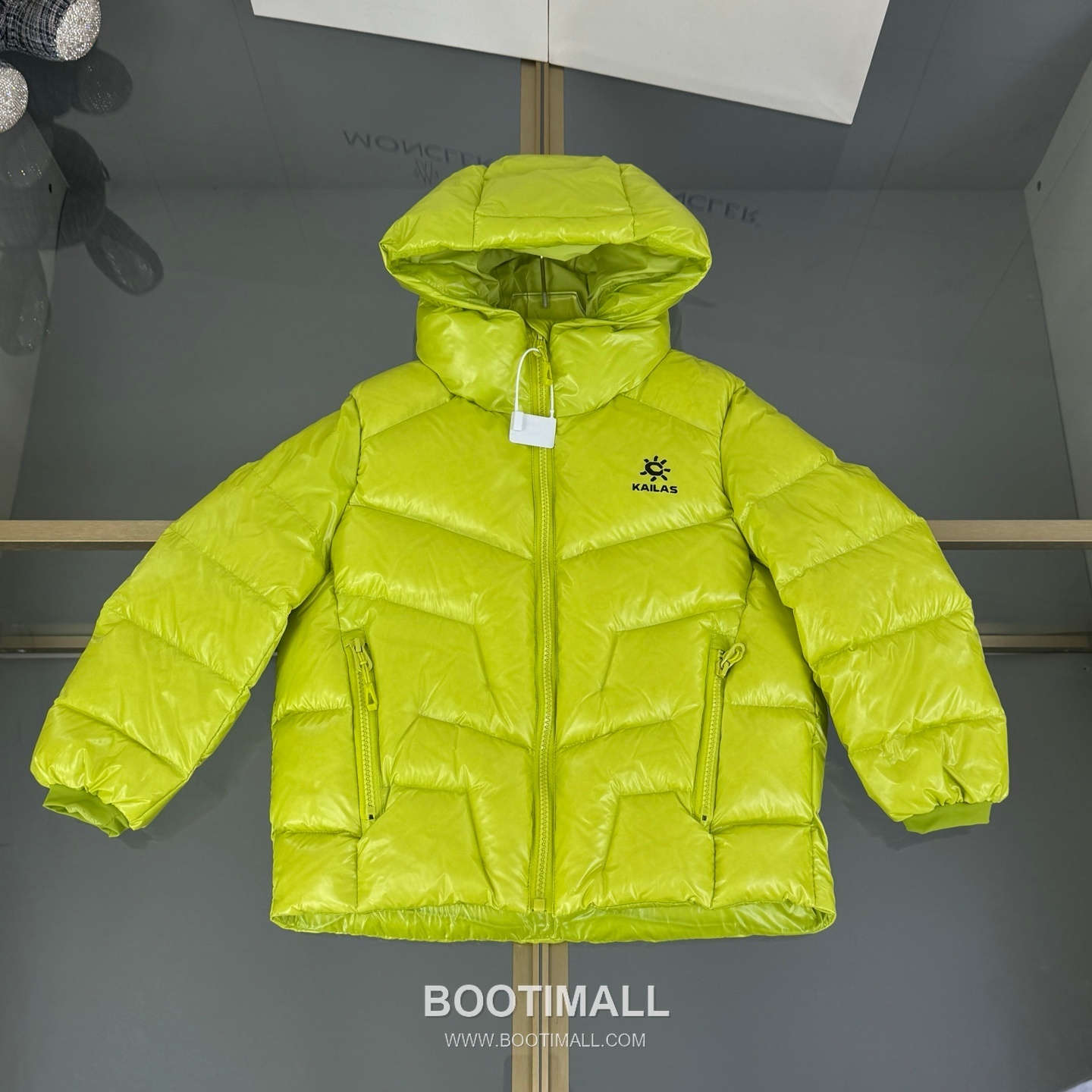 Kailas Short Down Hoodie Green Down Jacket 카일라스 숏 다운 후디 그린 다운 재킷 10