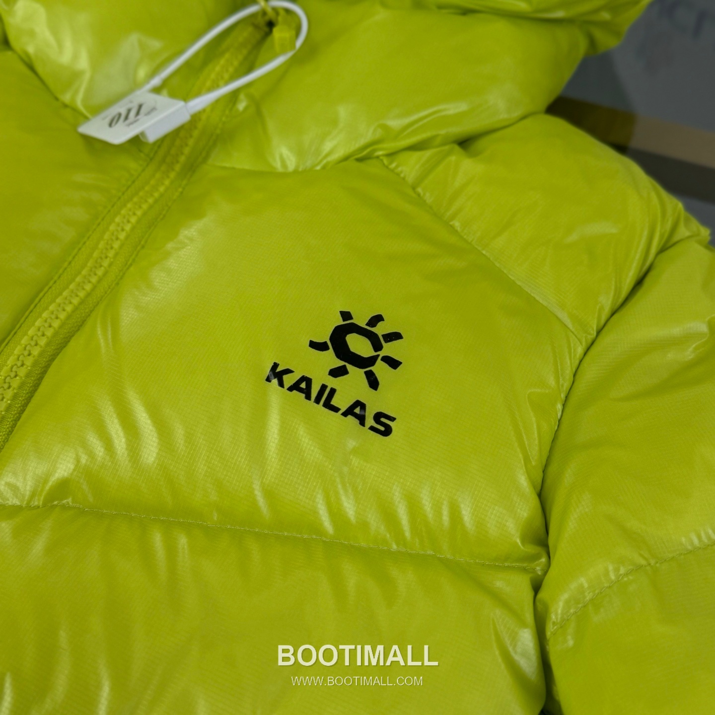 Kailas Short Down Hoodie Green Down Jacket 카일라스 숏 다운 후디 그린 다운 재킷 14