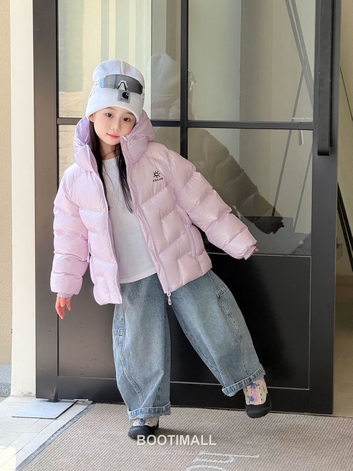 Kailas Soft Down Hooded Pink Down Jacket 카일라스 소프트 다운 후드 핑크 다운 재킷 2