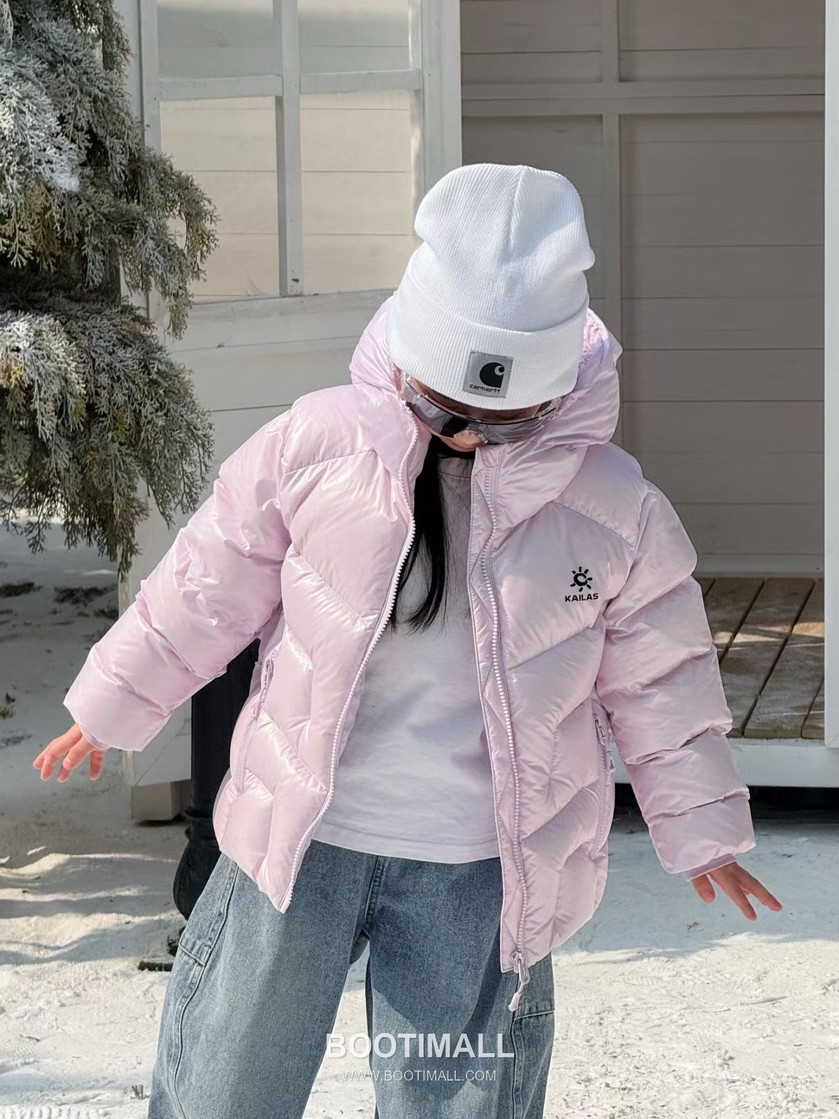 Kailas Soft Down Hooded Pink Down Jacket 카일라스 소프트 다운 후드 핑크 다운 재킷 3