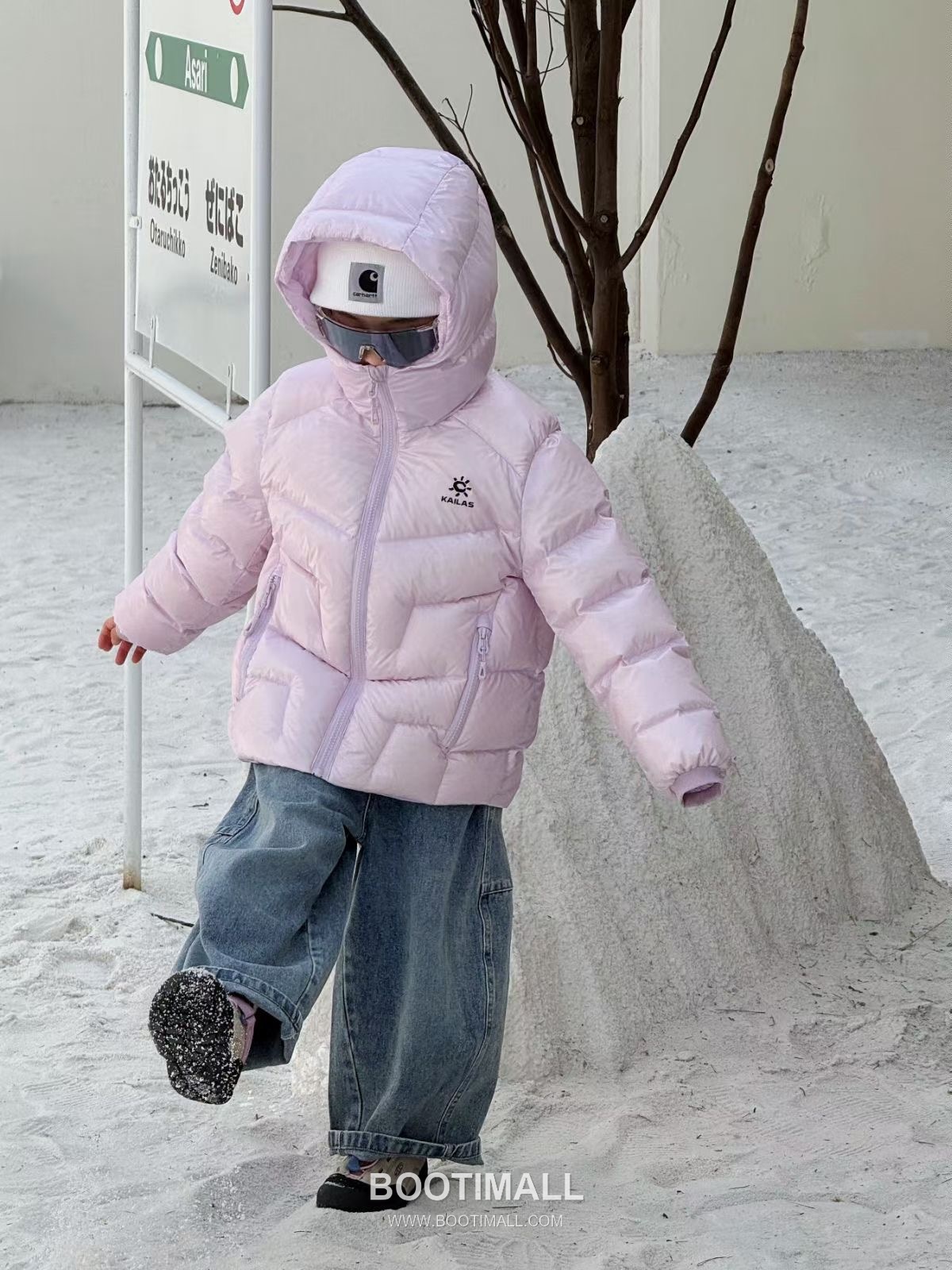 Kailas Soft Down Hooded Pink Down Jacket 카일라스 소프트 다운 후드 핑크 다운 재킷 5