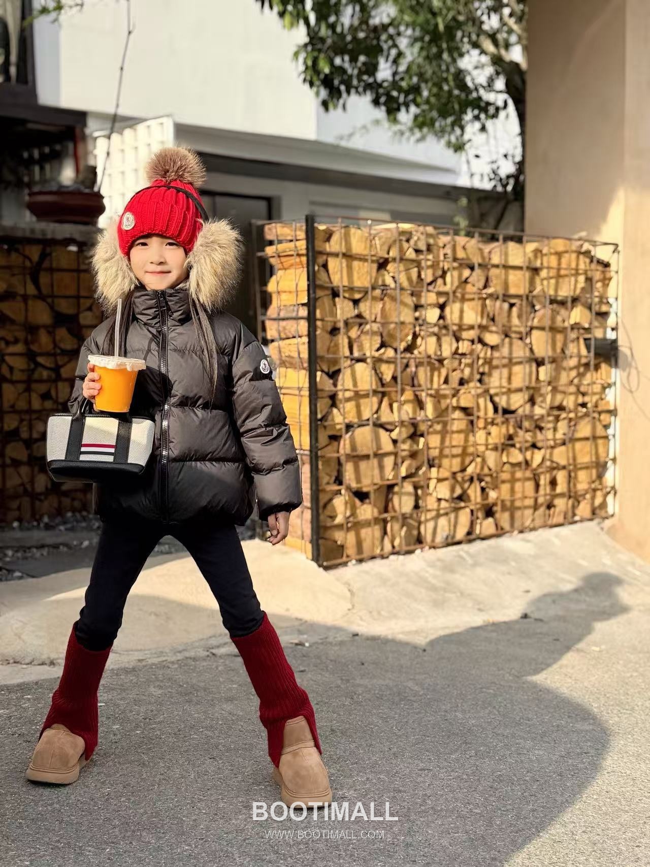 Balenciaga Kids Puffer Duck Down Black Down Jacket 발렌시아가 키즈 퍼퍼 덕다운 블랙 다운 재킷 2