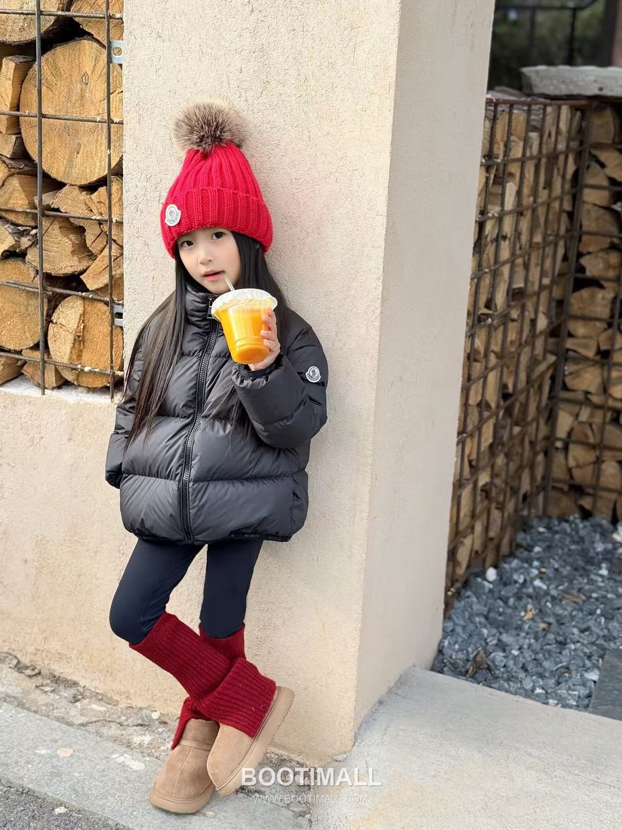 Balenciaga Kids Puffer Duck Down Black Down Jacket 발렌시아가 키즈 퍼퍼 덕다운 블랙 다운 재킷 4