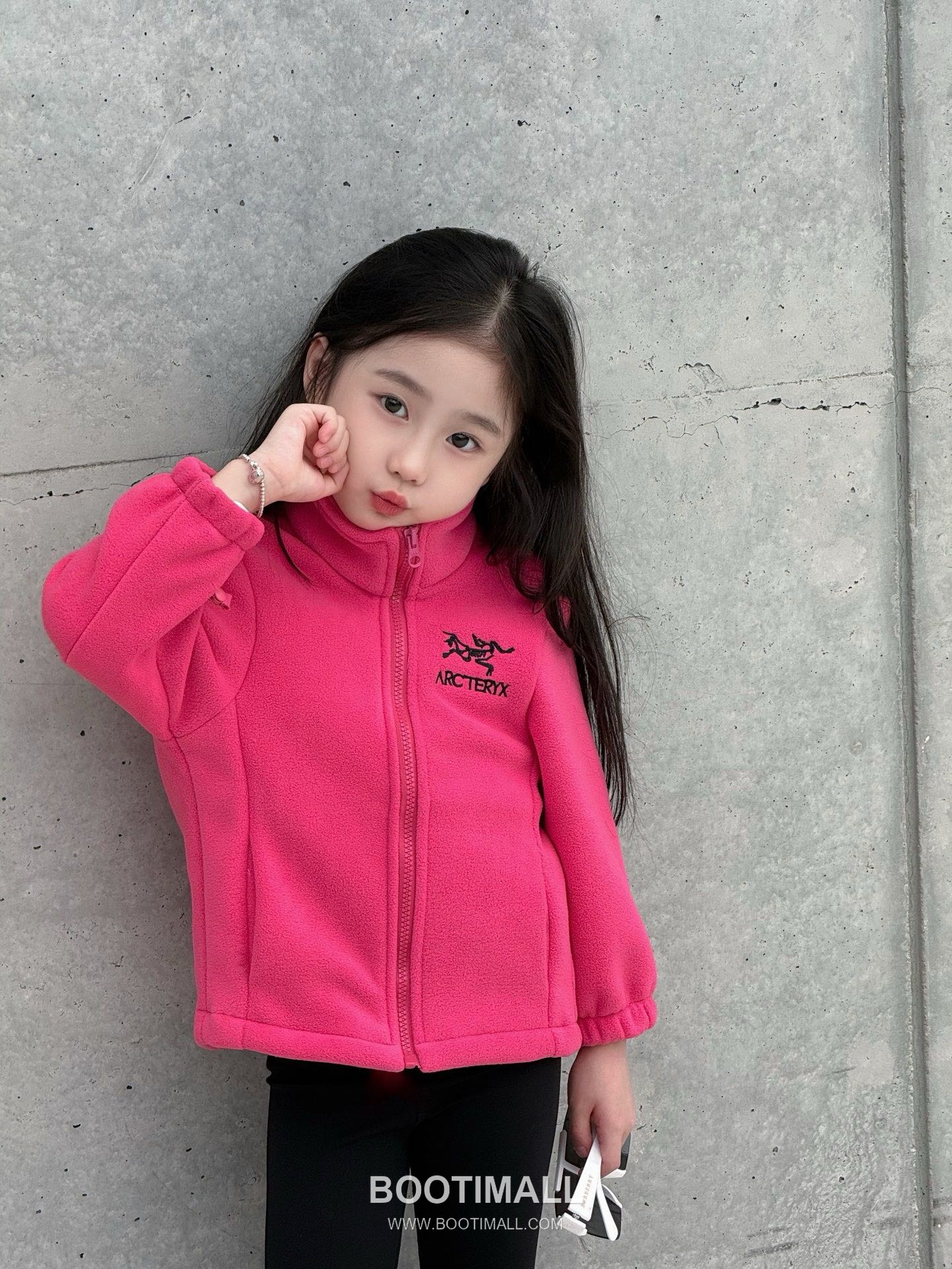 Arc'teryx Kids 3-in-1 Hooded Pink Jacket 아크테릭스 키즈 쓰리인원 후드 핑크 자켓 3