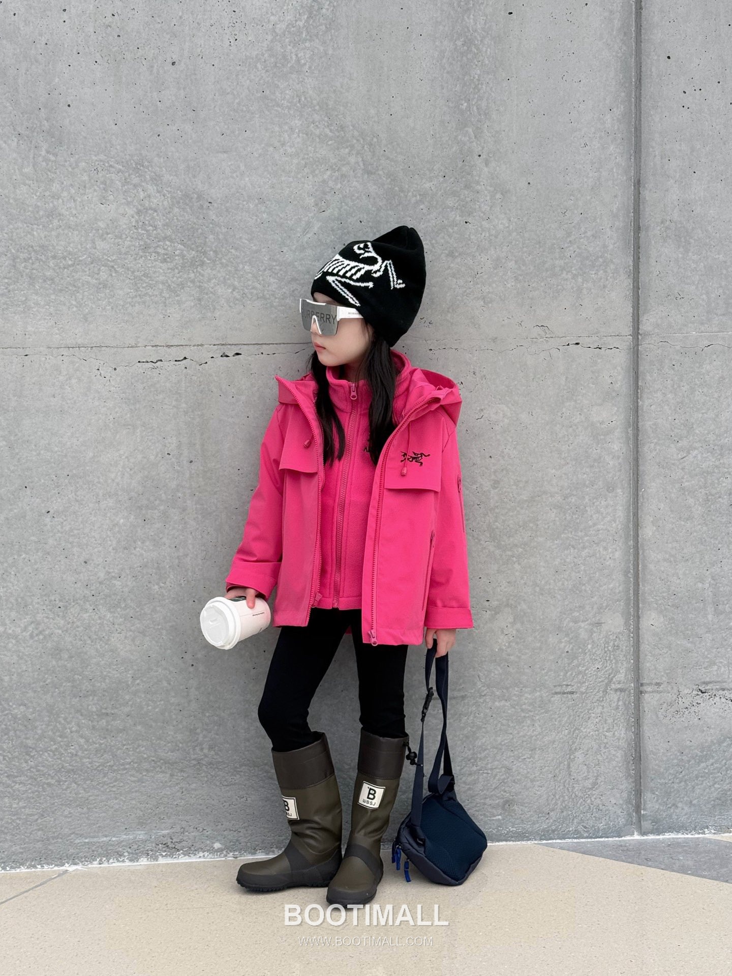 Arc'teryx Kids 3-in-1 Hooded Pink Jacket 아크테릭스 키즈 쓰리인원 후드 핑크 자켓 4