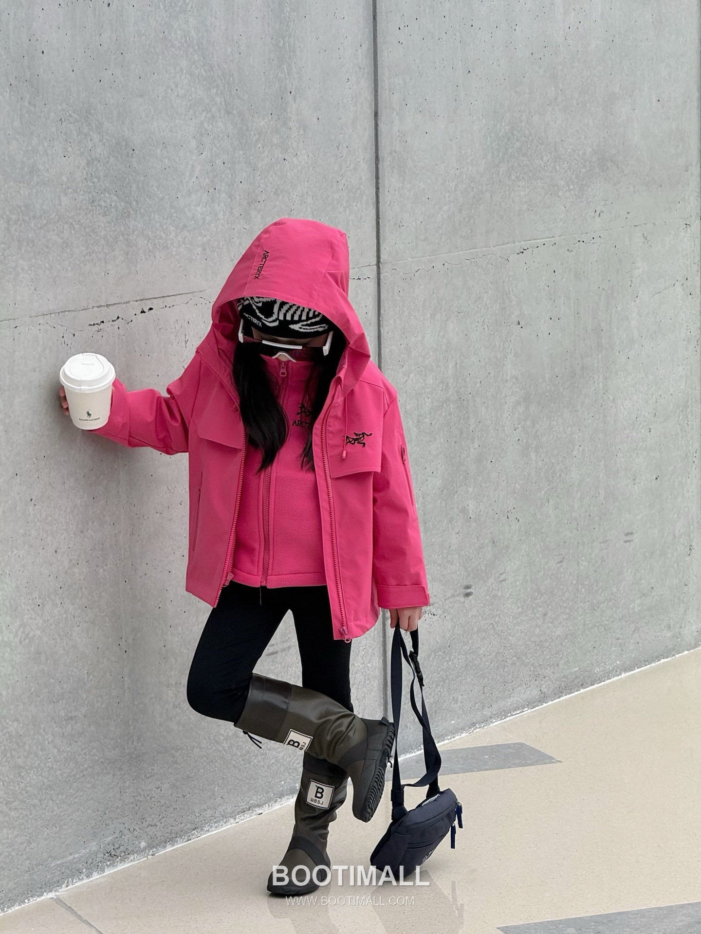 Arc'teryx Kids 3-in-1 Hooded Pink Jacket 아크테릭스 키즈 쓰리인원 후드 핑크 자켓 6