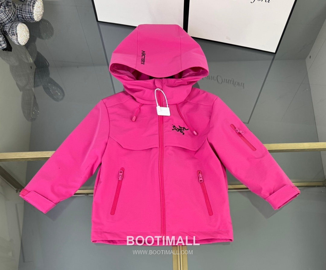 Arc'teryx Kids 3-in-1 Hooded Pink Jacket 아크테릭스 키즈 쓰리인원 후드 핑크 자켓 7