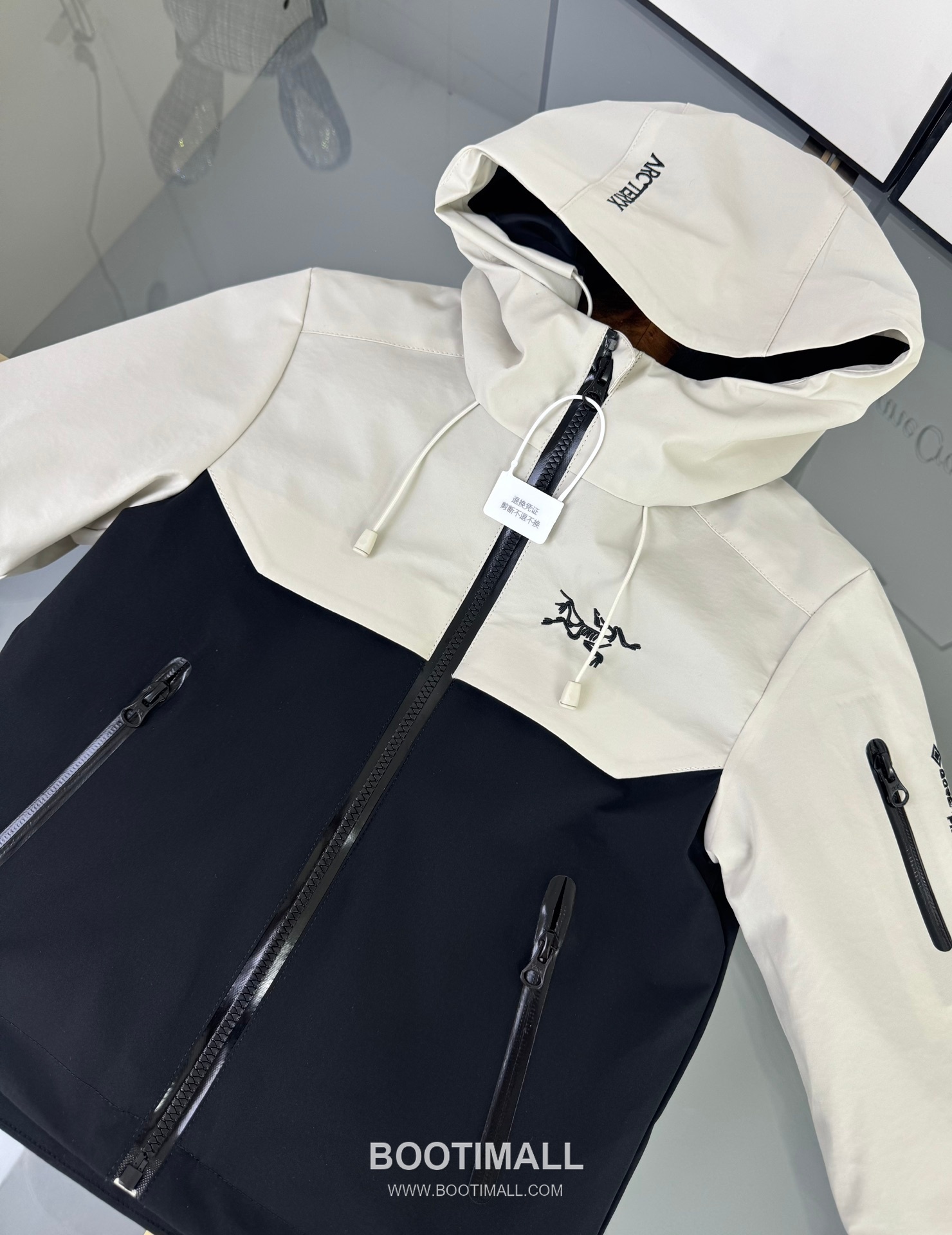 Arc'teryx Tri-Layer Kids Shell Black Jacket 아크테릭스 트라이 레이어 키즈 쉘 블랙 자켓 5