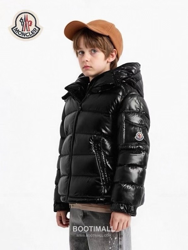 Balenciaga Maya Kids Down Burgundy Down Jacket 발렌시아가 마야 키즈 다운 버건디 다운 재킷 3