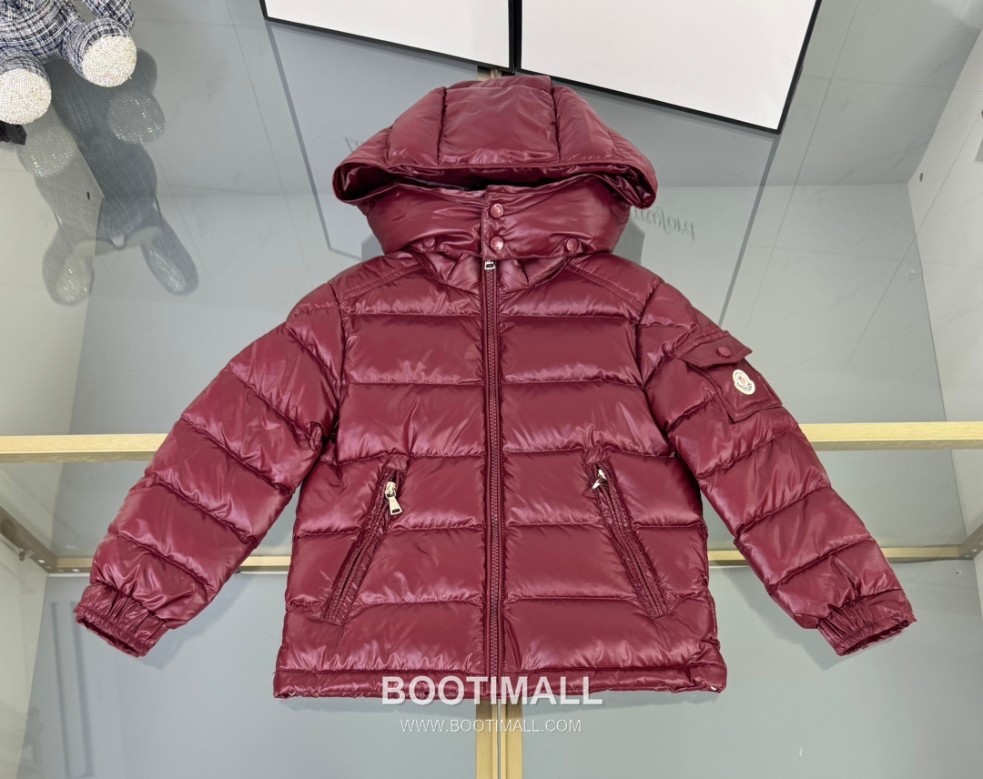 Balenciaga Maya Kids Down Burgundy Down Jacket 발렌시아가 마야 키즈 다운 버건디 다운 재킷 10