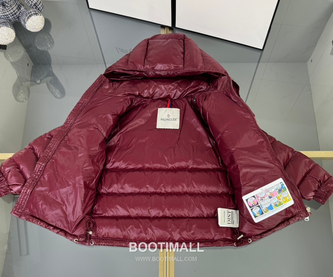 Balenciaga Maya Kids Down Burgundy Down Jacket 발렌시아가 마야 키즈 다운 버건디 다운 재킷 11