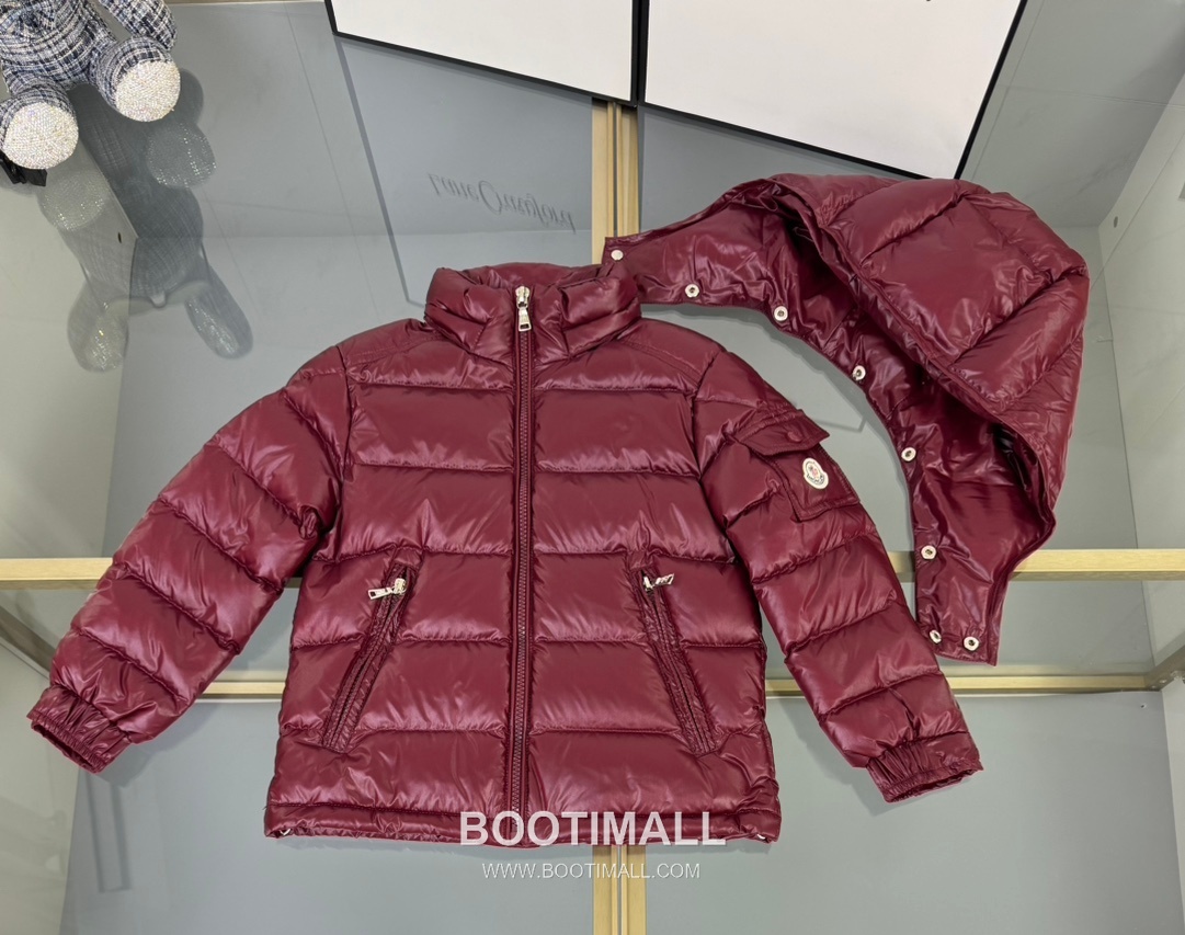 Balenciaga Maya Kids Down Burgundy Down Jacket 발렌시아가 마야 키즈 다운 버건디 다운 재킷 12