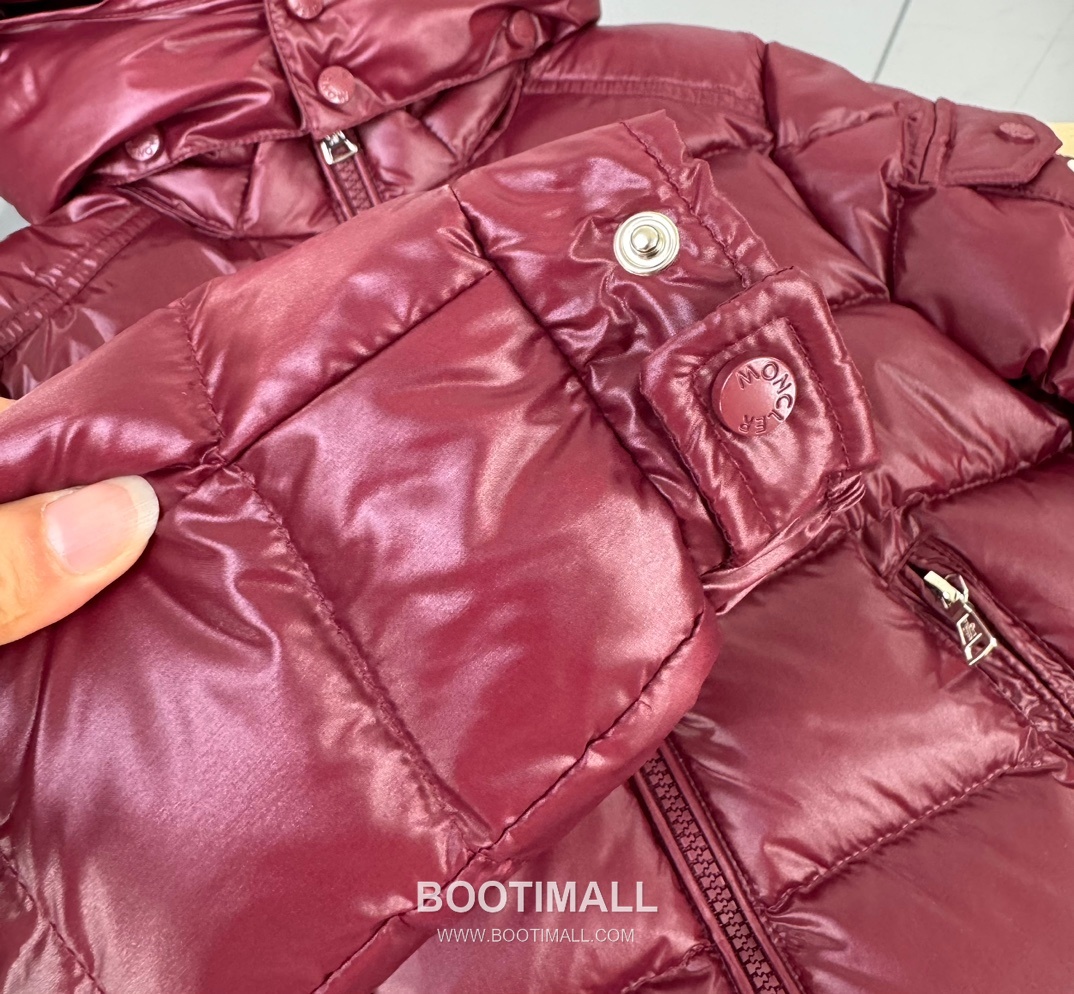 Balenciaga Maya Kids Down Burgundy Down Jacket 발렌시아가 마야 키즈 다운 버건디 다운 재킷 16