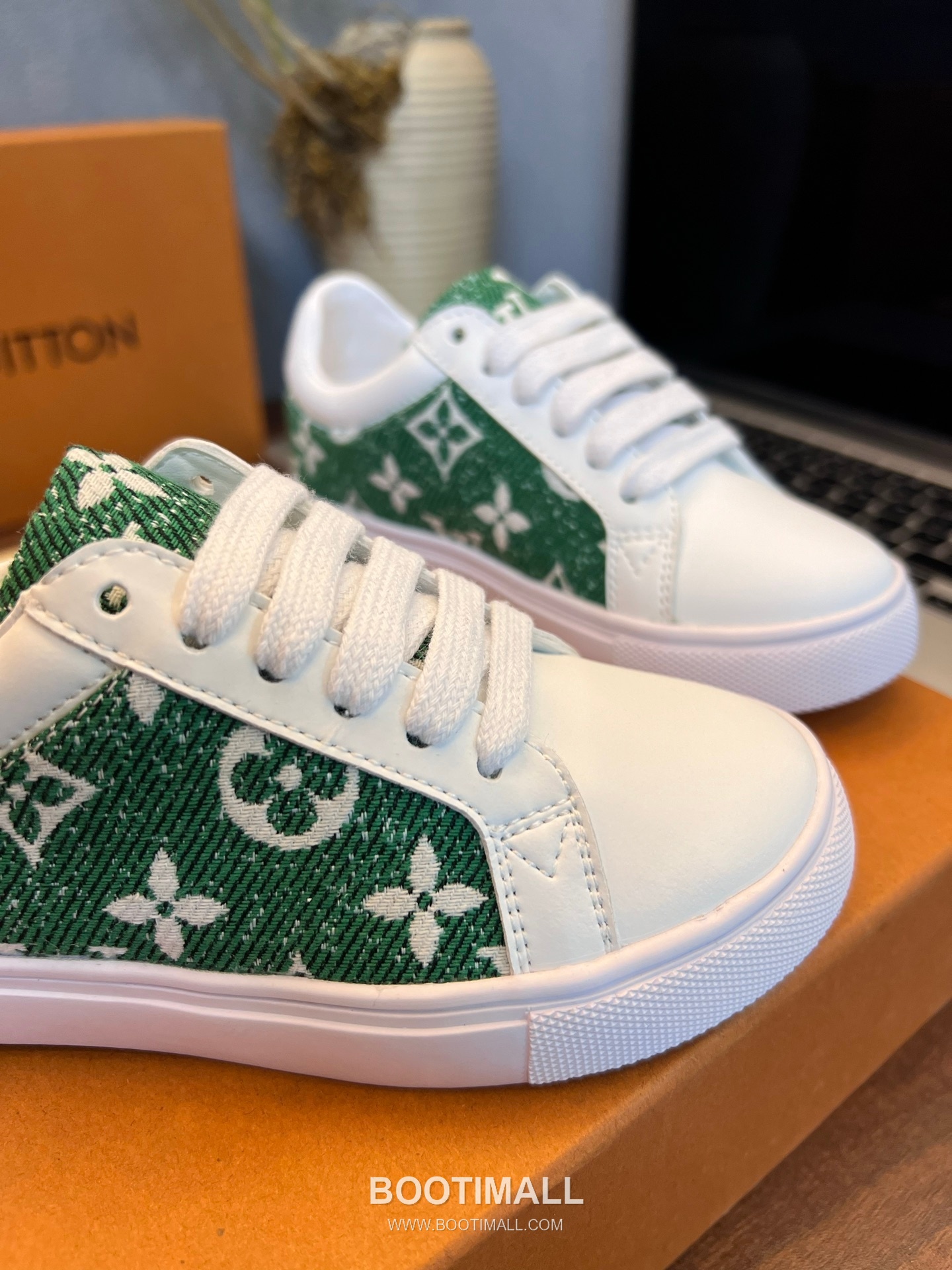 Louis Vuitton Kids Leather Casual Leather Sneakers 루이비통 키즈 레더 캐주얼 레더 스니커즈 6