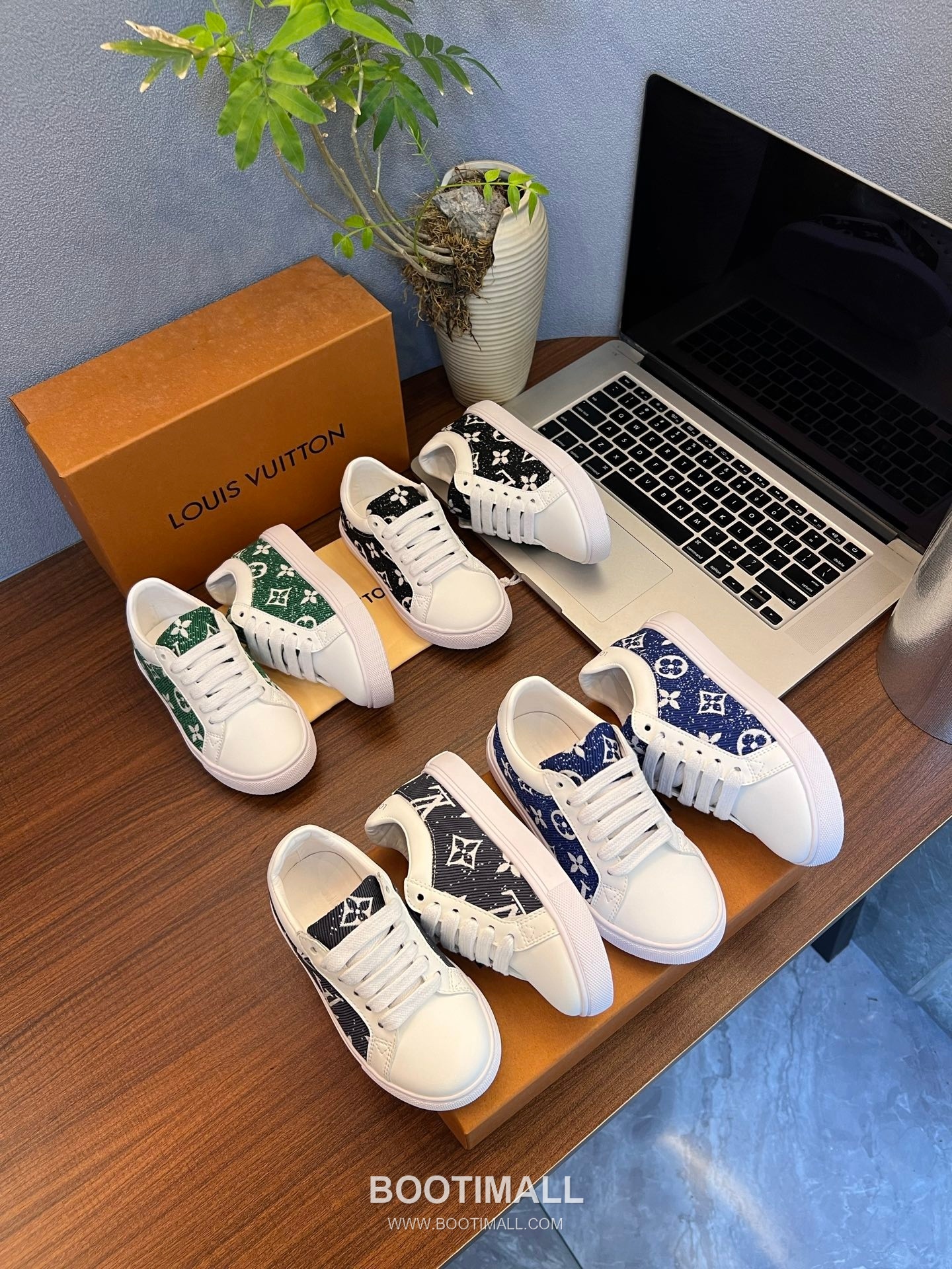 Louis Vuitton Kids Leather Casual Leather Sneakers 루이비통 키즈 레더 캐주얼 레더 스니커즈 2
