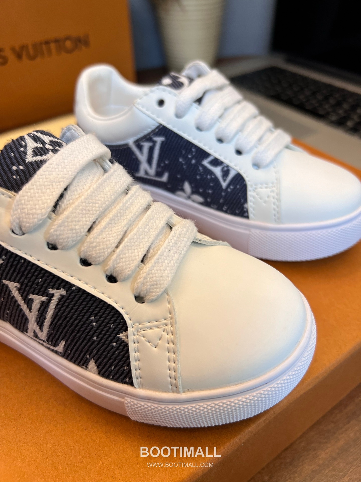 Louis Vuitton Kids Leather Casual Leather Sneakers 루이비통 키즈 레더 캐주얼 레더 스니커즈 6