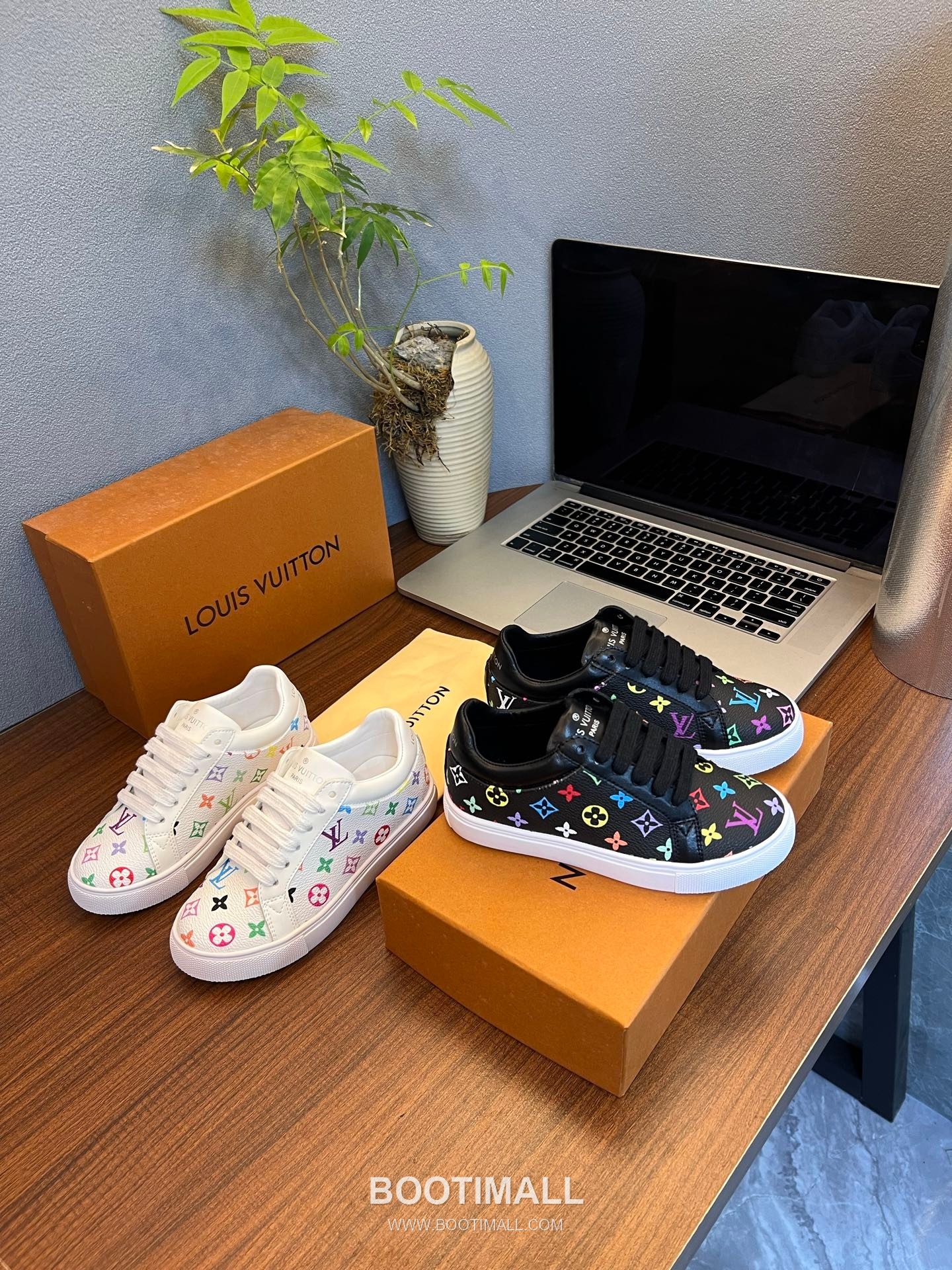 Louis Vuitton Kids Leather Casual Leather Sneakers 루이비통 키즈 레더 캐주얼 레더 스니커즈 1