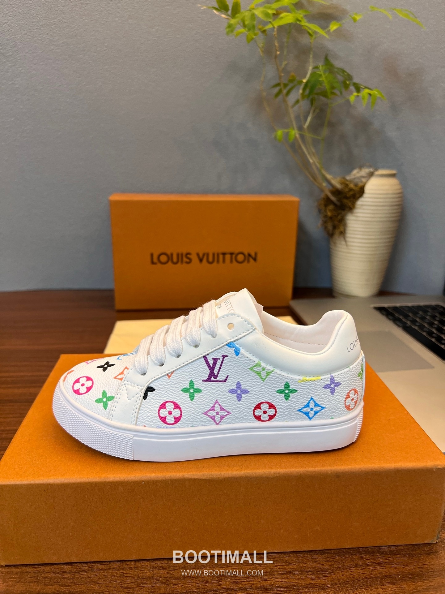 Louis Vuitton Kids Leather Casual Leather Sneakers 루이비통 키즈 레더 캐주얼 레더 스니커즈 4