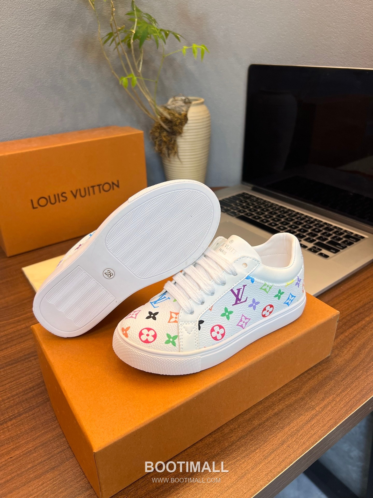 Louis Vuitton Kids Leather Casual Leather Sneakers 루이비통 키즈 레더 캐주얼 레더 스니커즈 9