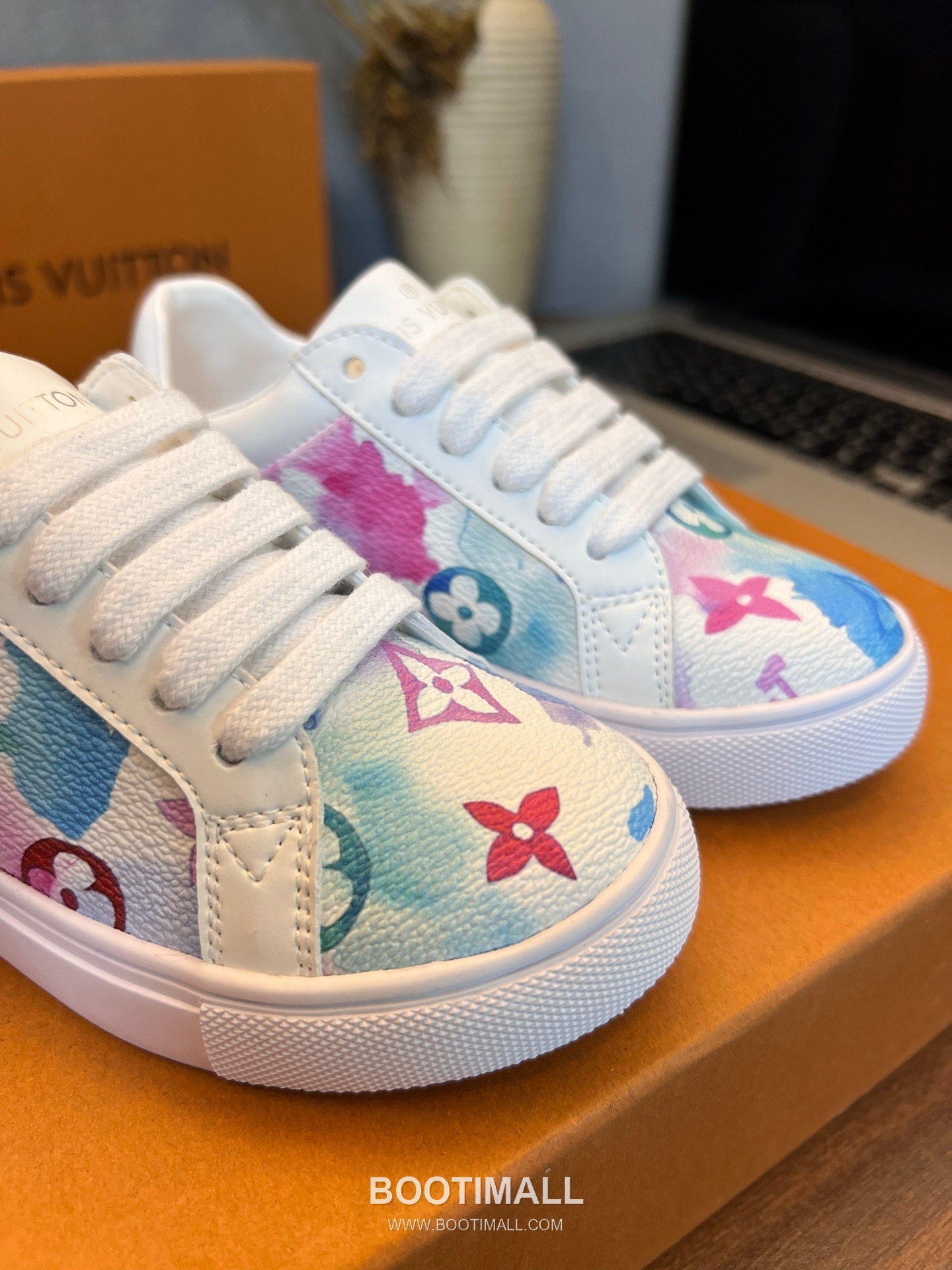 Louis Vuitton Kids Leather Casual Leather Sneakers 루이비통 키즈 레더 캐주얼 레더 스니커즈 6