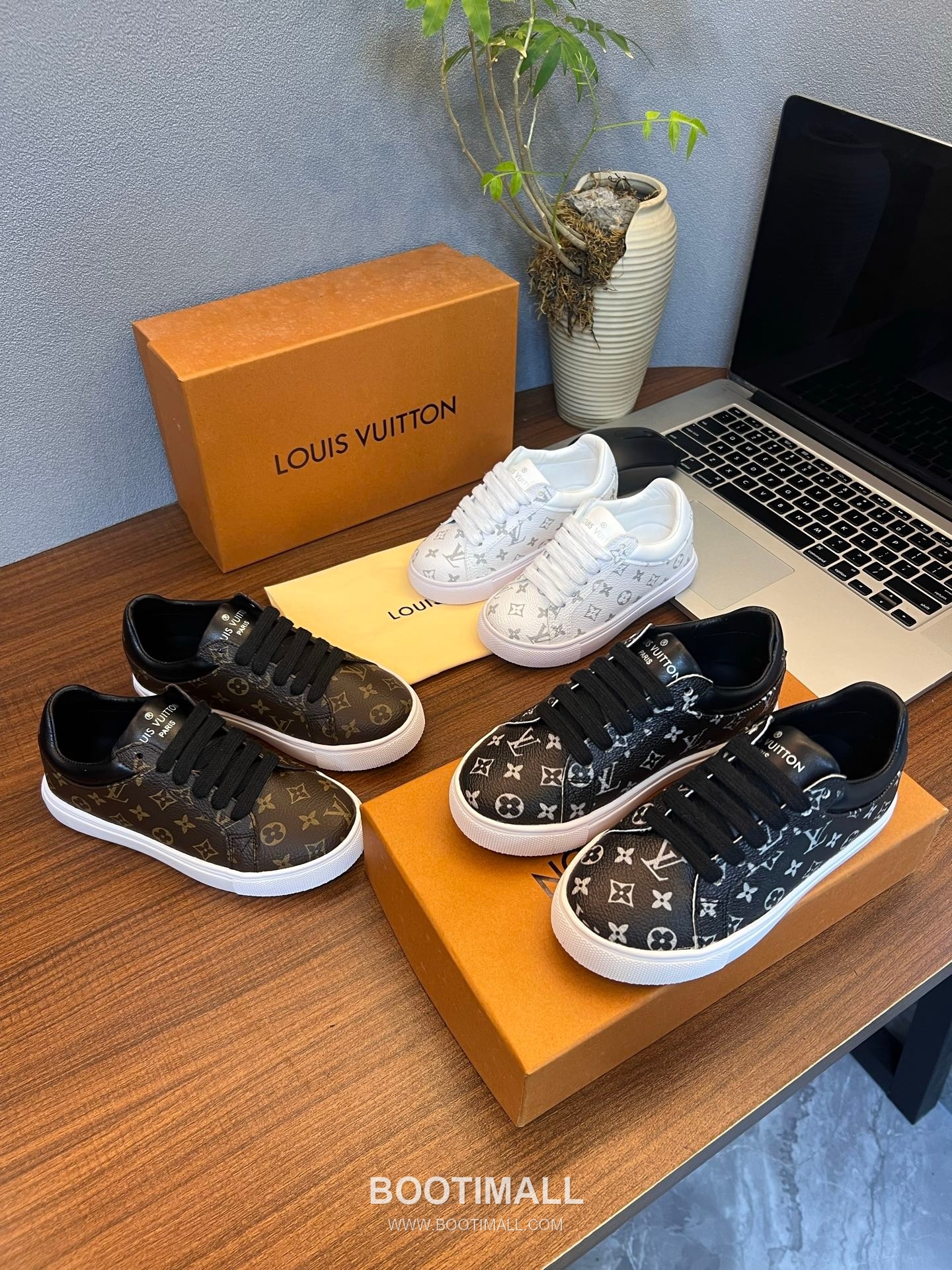 Louis Vuitton Kids Leather Casual Leather Sneakers 루이비통 키즈 레더 캐주얼 레더 스니커즈 2