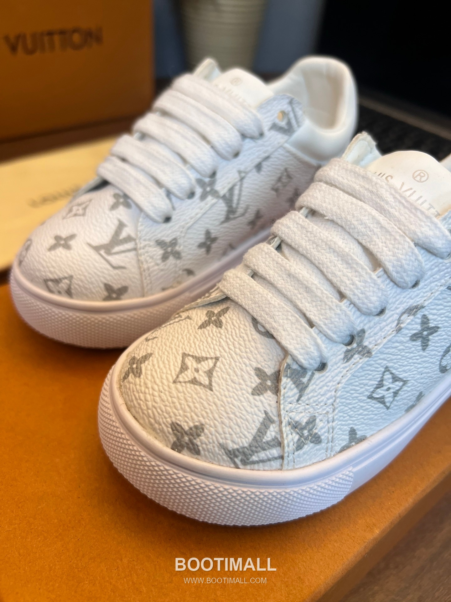 Louis Vuitton Kids Leather Casual Leather Sneakers 루이비통 키즈 레더 캐주얼 레더 스니커즈 6